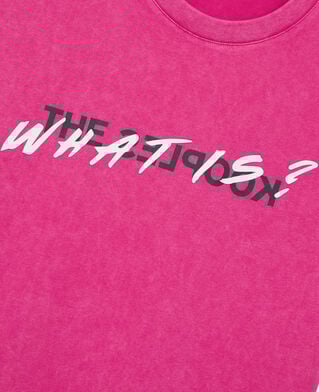 The Kooples WOMEN FUSHIA pink what is t-shirt