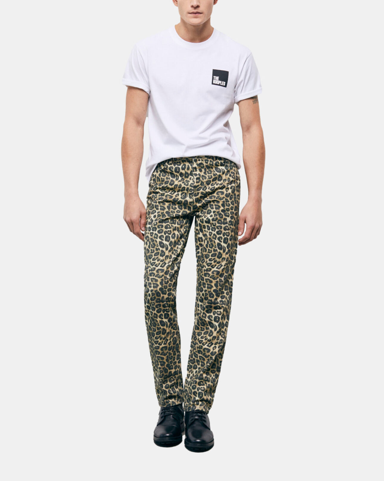 The Kooples HOMME SNOW WHITE t-shirt blanc
