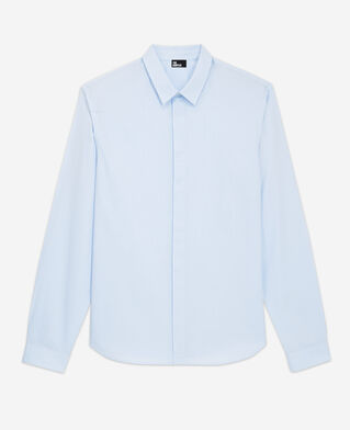The Kooples HOMME SKY chemise col classique en coton bleue