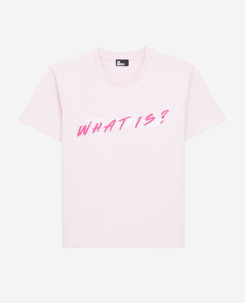The Kooples WOMEN PALE PINK women's pink what is t-shirt