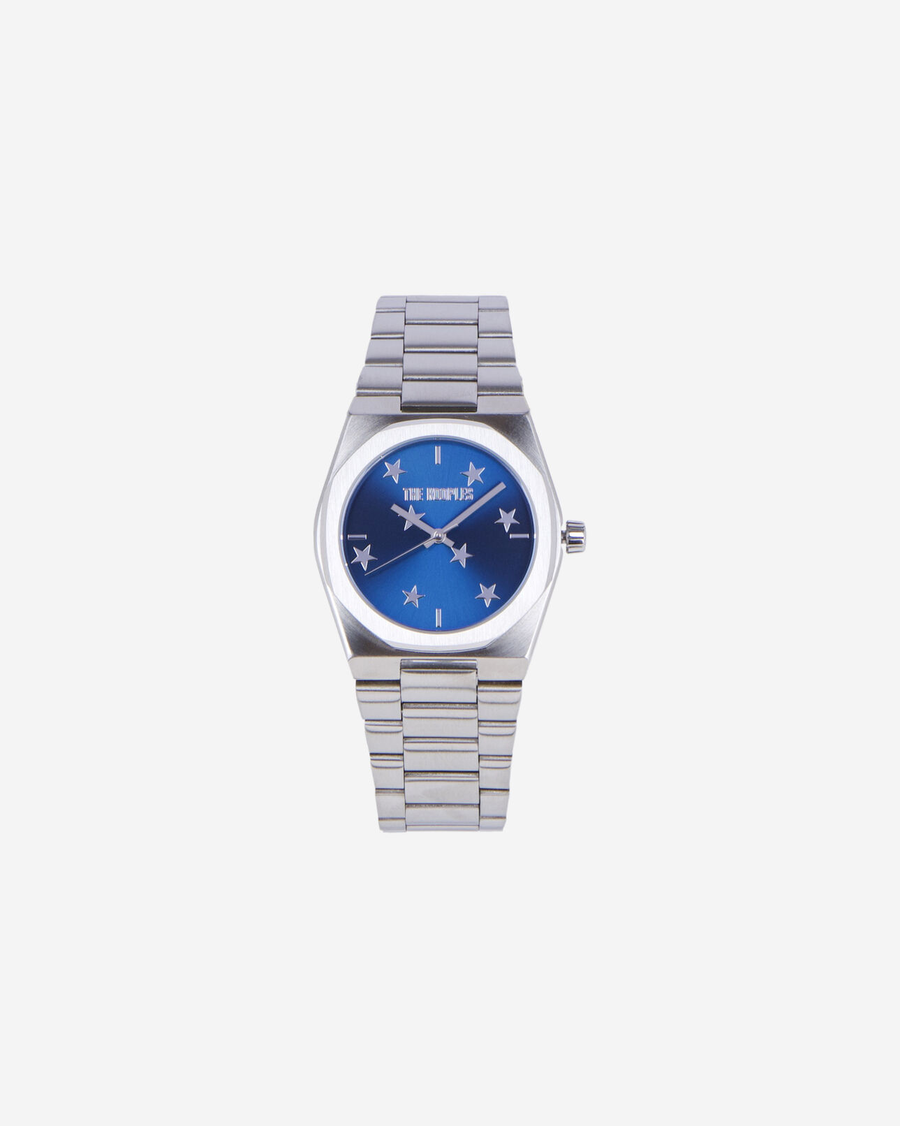 The Kooples UNISEX NAVY / SILVER silberne sternenuhr