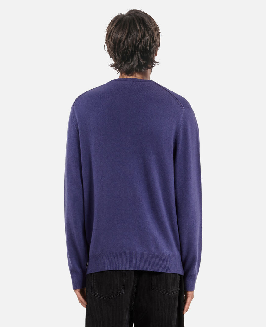 The Kooples HOMBRE BLUE ATLANTIQUE jersey de cachemira azul