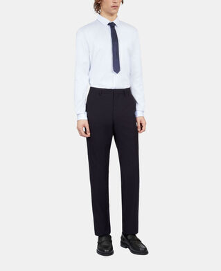 The Kooples H DARK NAVY navy blue wool suit trousers
