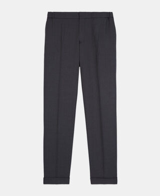 The Kooples HERREN GREY graue hose aus wolle