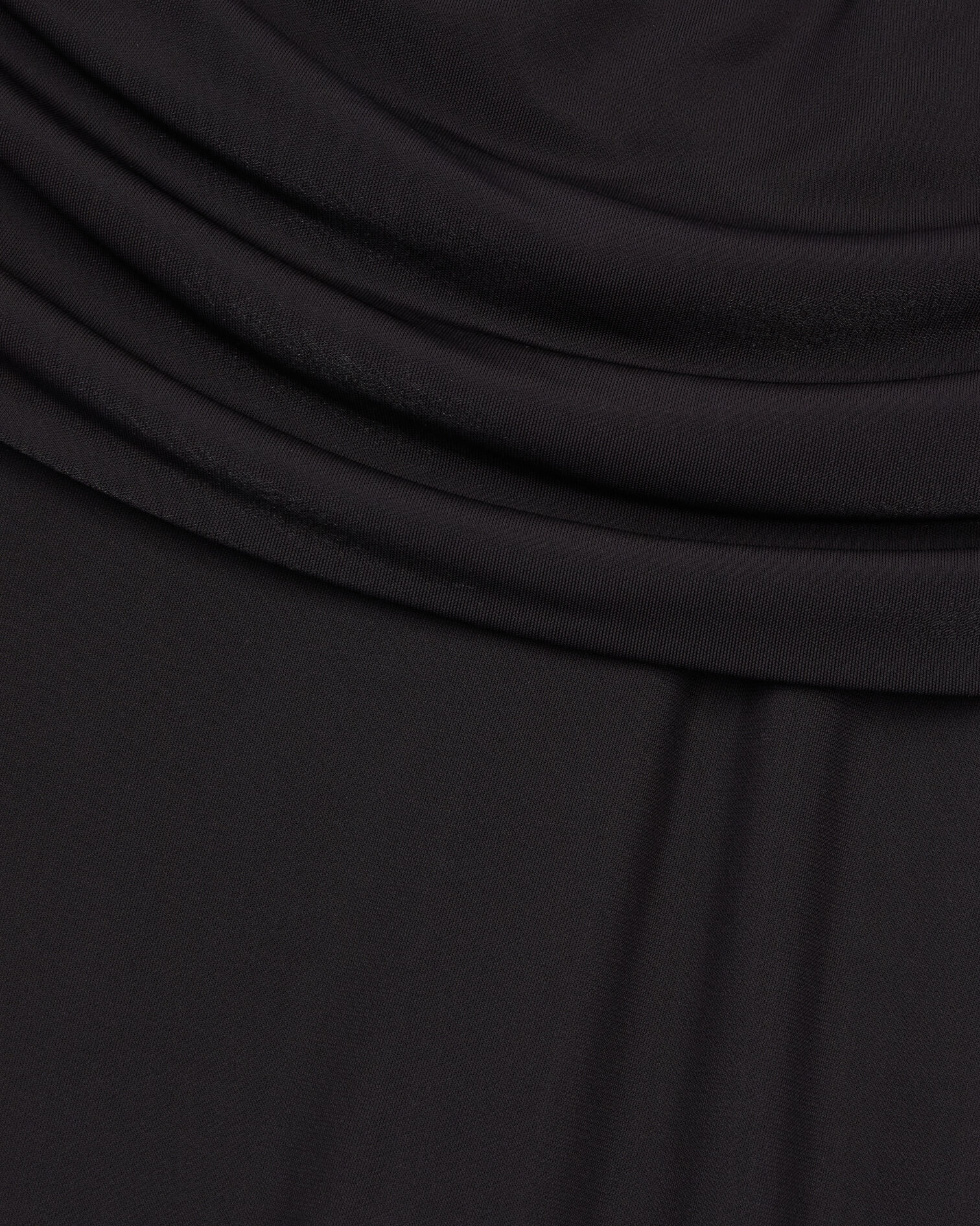 Robe longue en jersey noire, BLACK, hi-res image number null