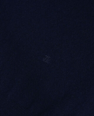 The Kooples H NAVY navy cashmere turtleneck sweater