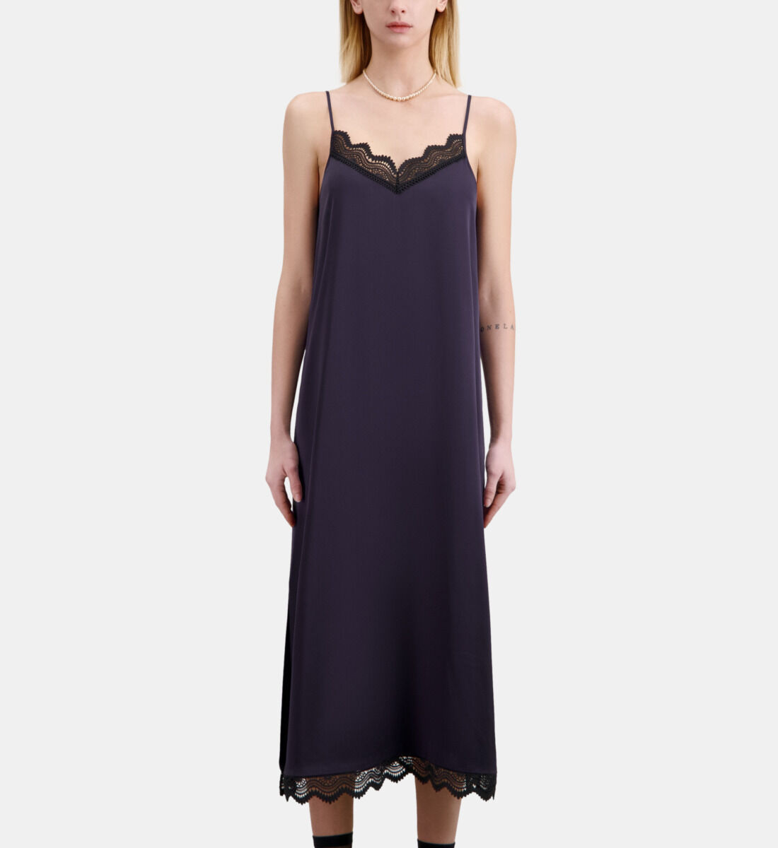 The row shop slip dress