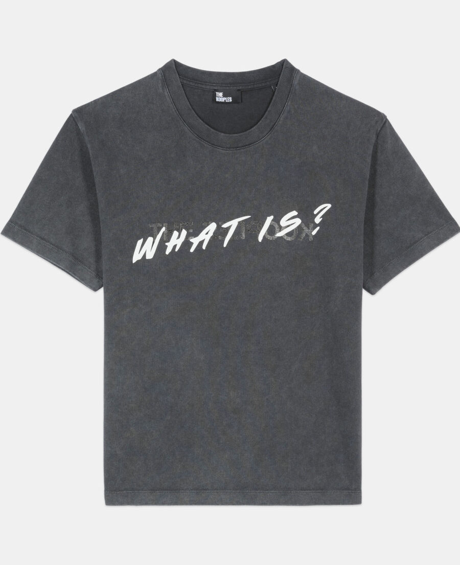 The Kooples F BLACK WASHED black what is t-shirt