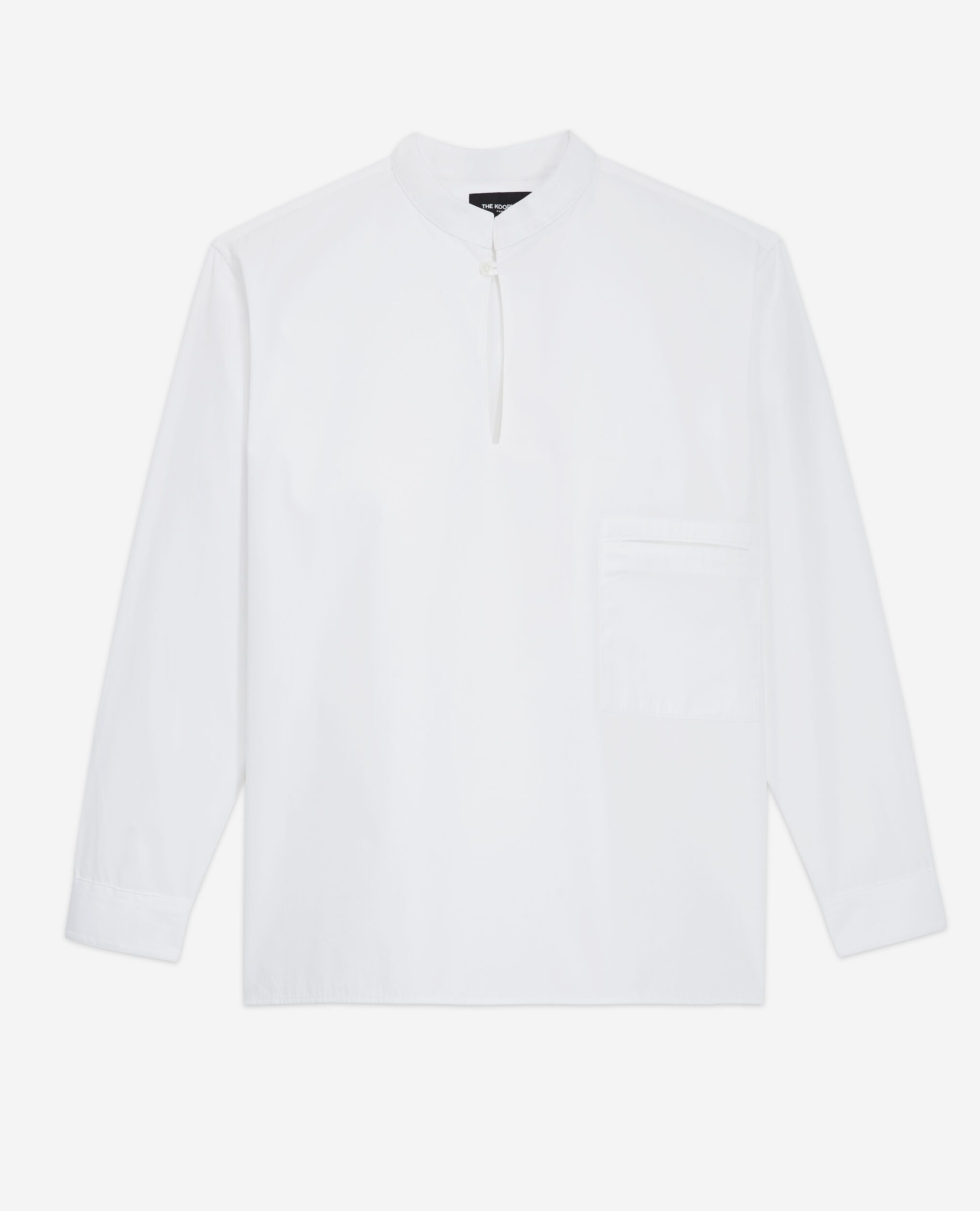Weißes Baumwollhemd, WHITE, hi-res image number null
