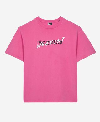 The Kooples HOMME FUSHIA t-shirt what is rose
