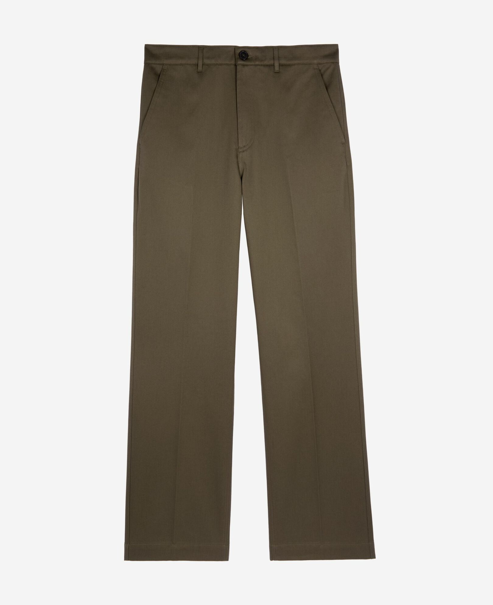 The Kooples HOMME BROWN pantalon droit marron