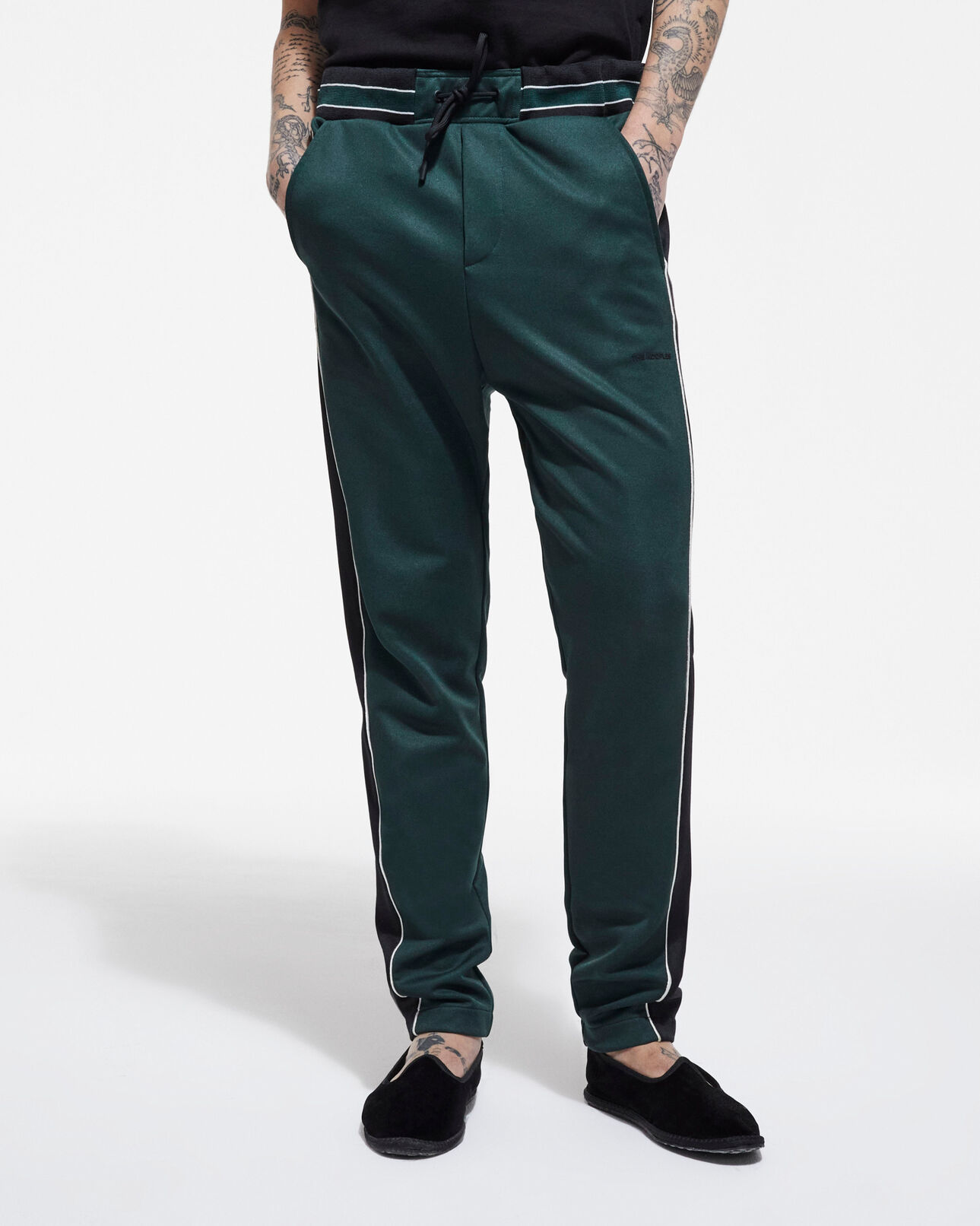 The Kooples MEN VERT BOUTEILLE khaki joggers