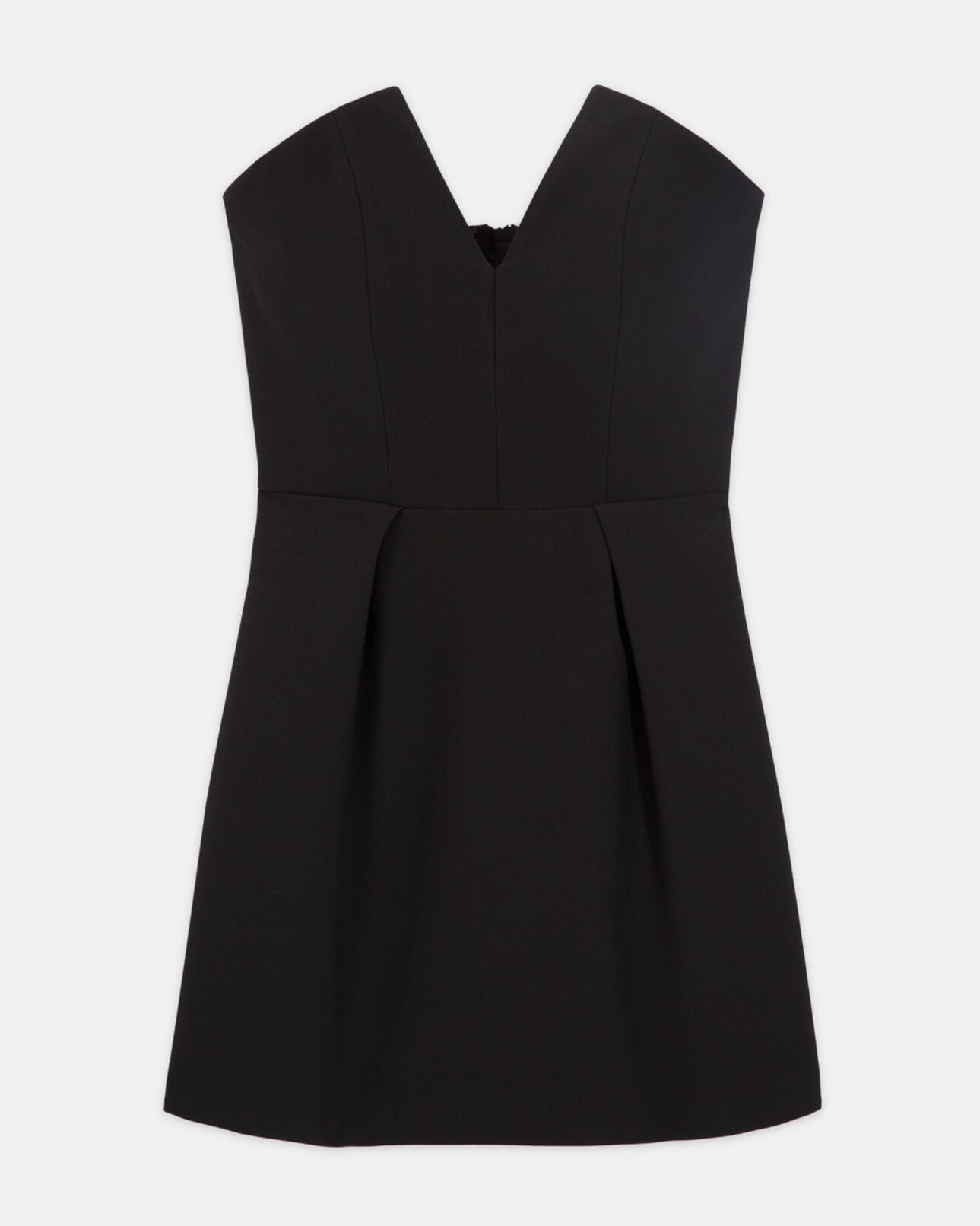 The Kooples WOMEN BLACK short black dress