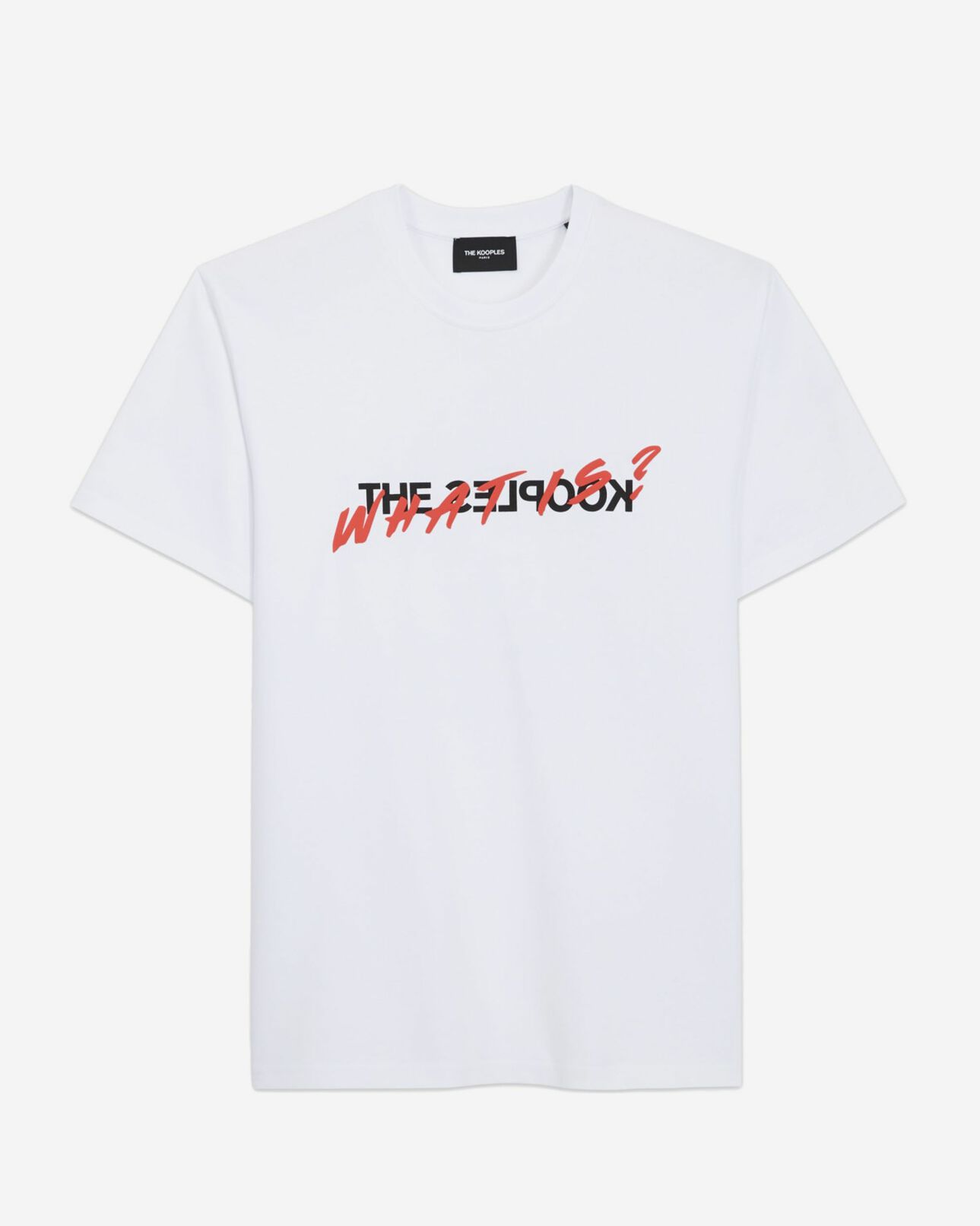 The Kooples HOMME WHITE t-shirt what is blanc
