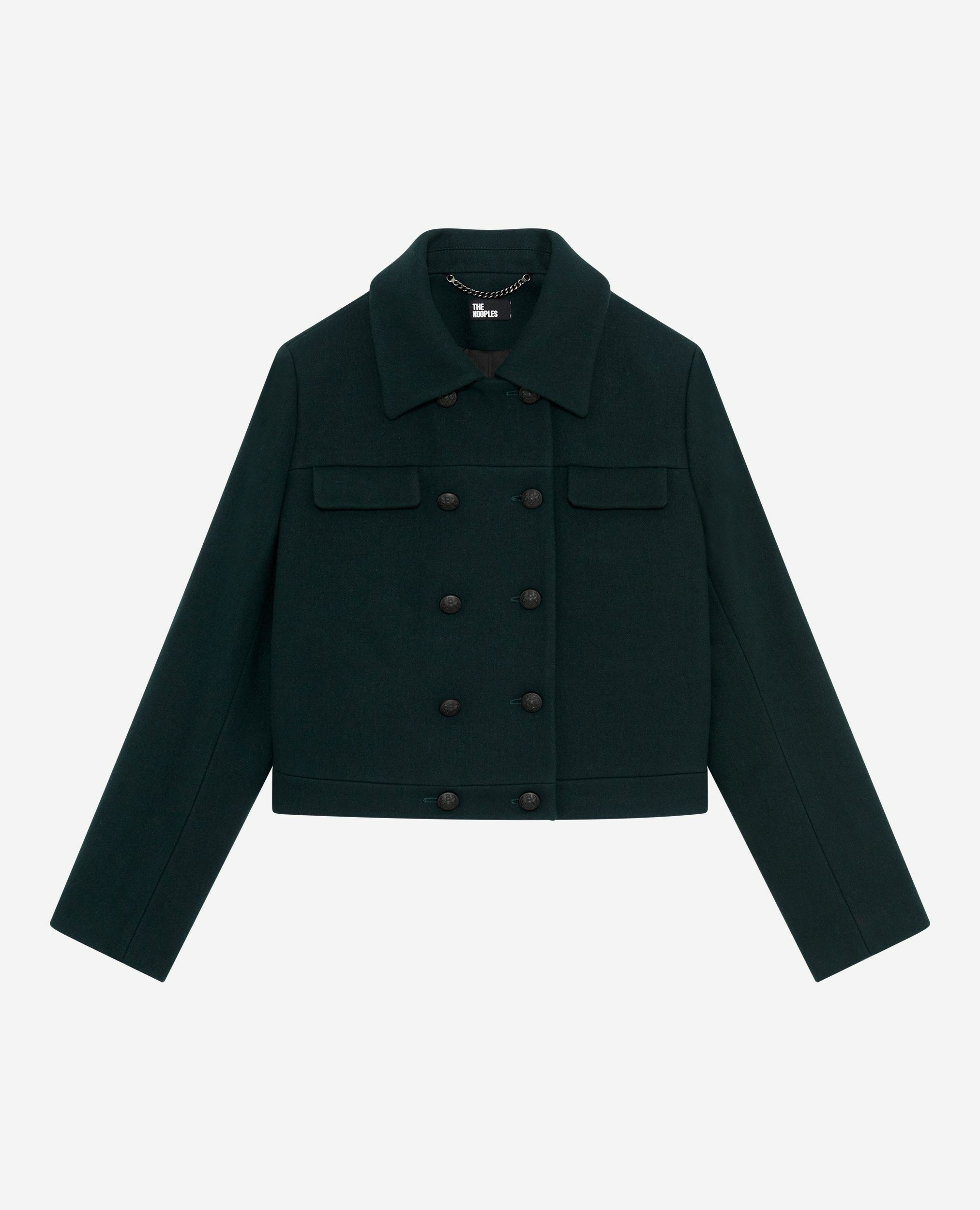 Dark green jacket, BOTTLE GREEN, hi-res image number null