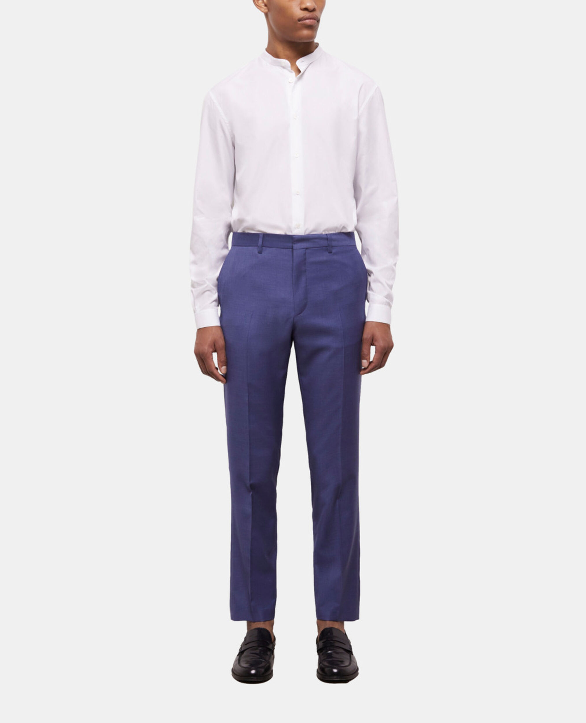 Pantalon de costume bleu marine, BLUE, hi-res image number null