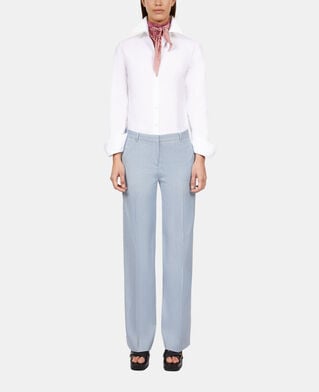 The Kooples WOMEN LAVENDER blue suit trousers