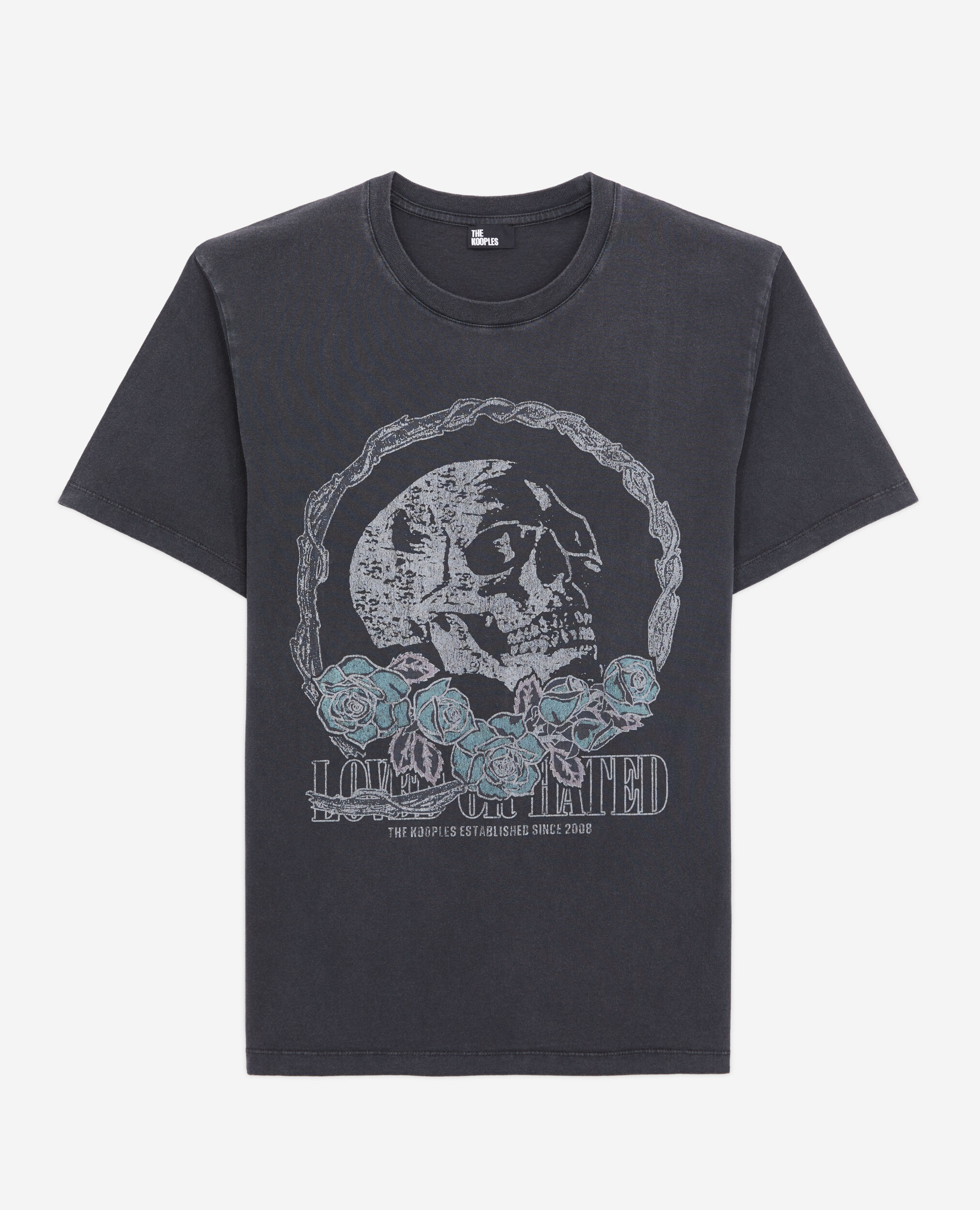 Guess skull outlet t shirt