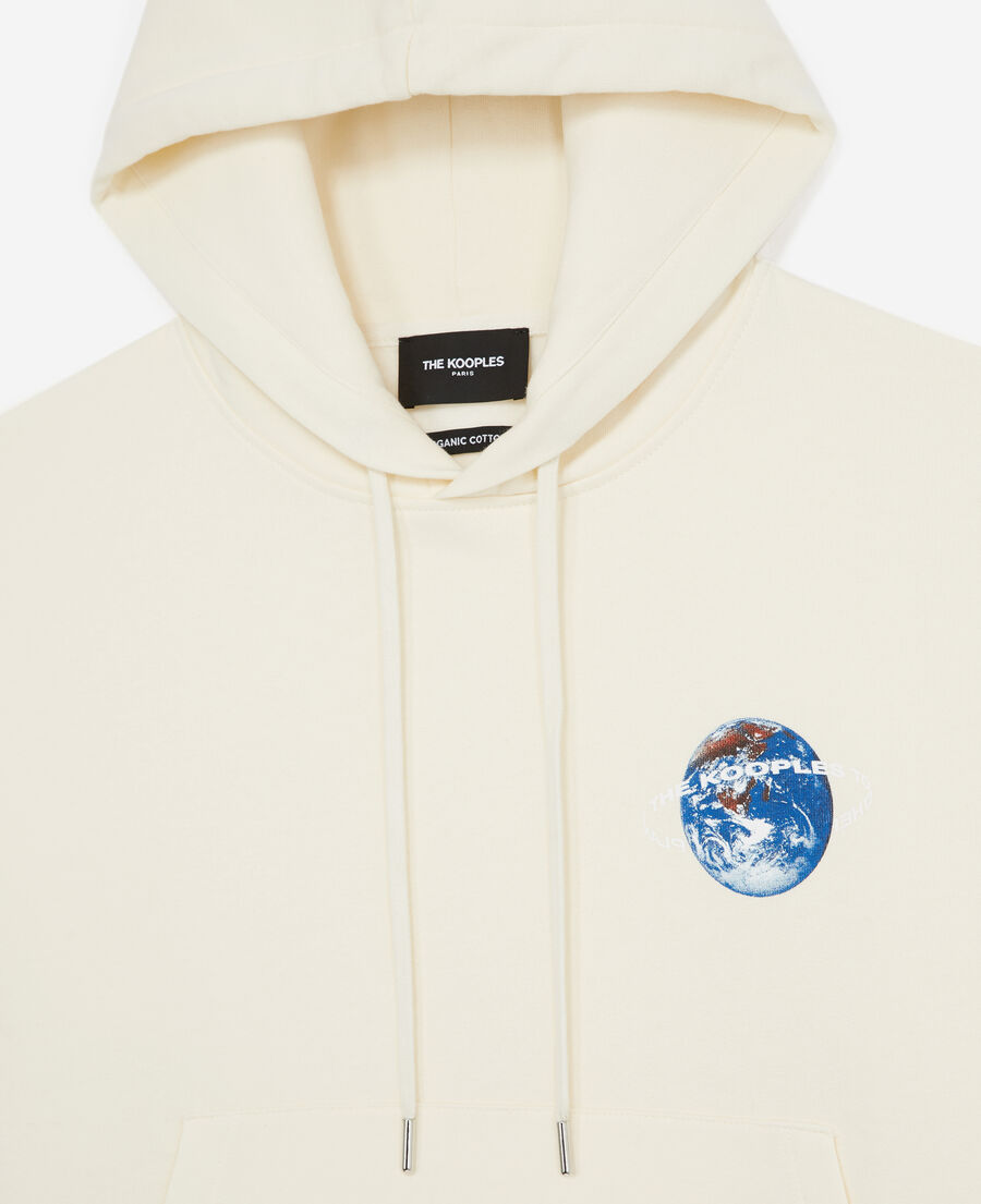 white hoodie
