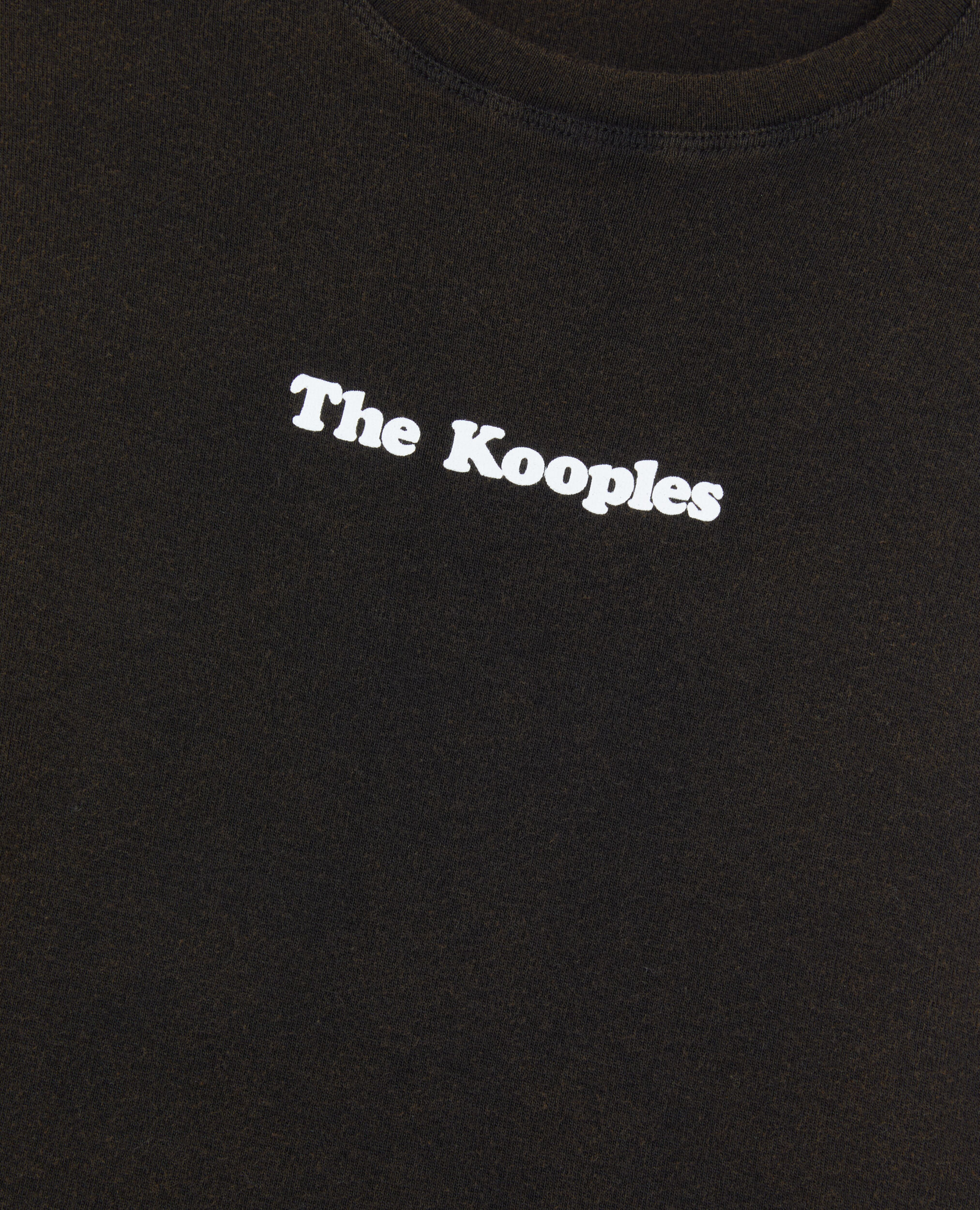 Dark brown logo t-shirt, BROWN / BLACK, hi-res image number null