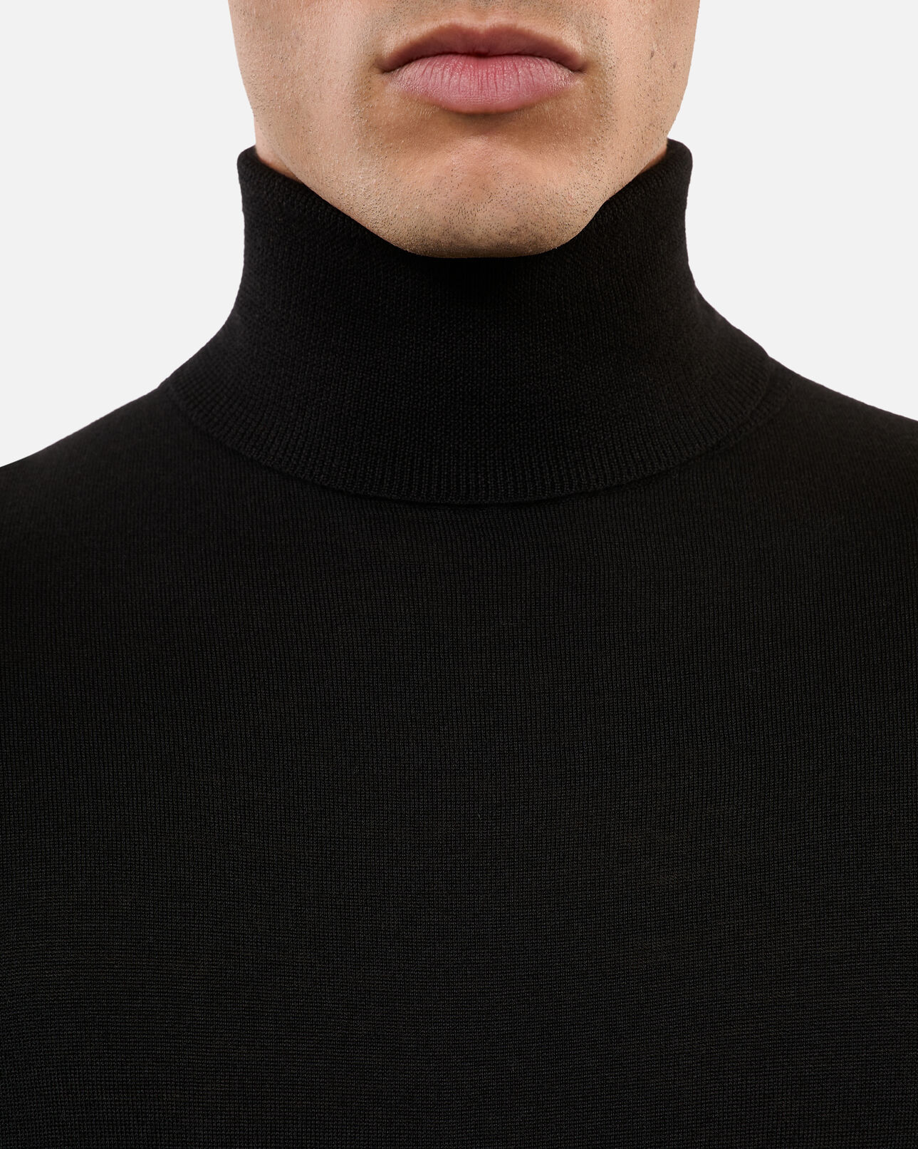 The Kooples MEN BLACK black wool sweater