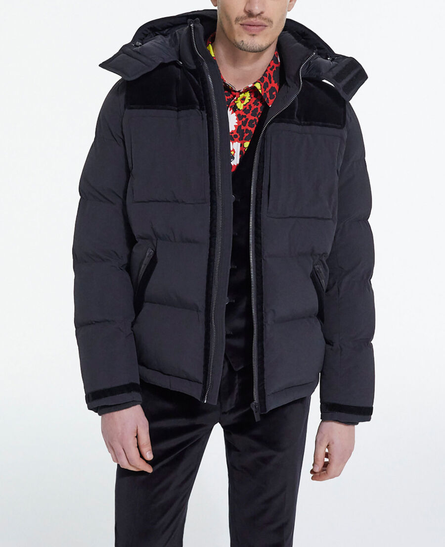 Black down jacket | The Kooples - US