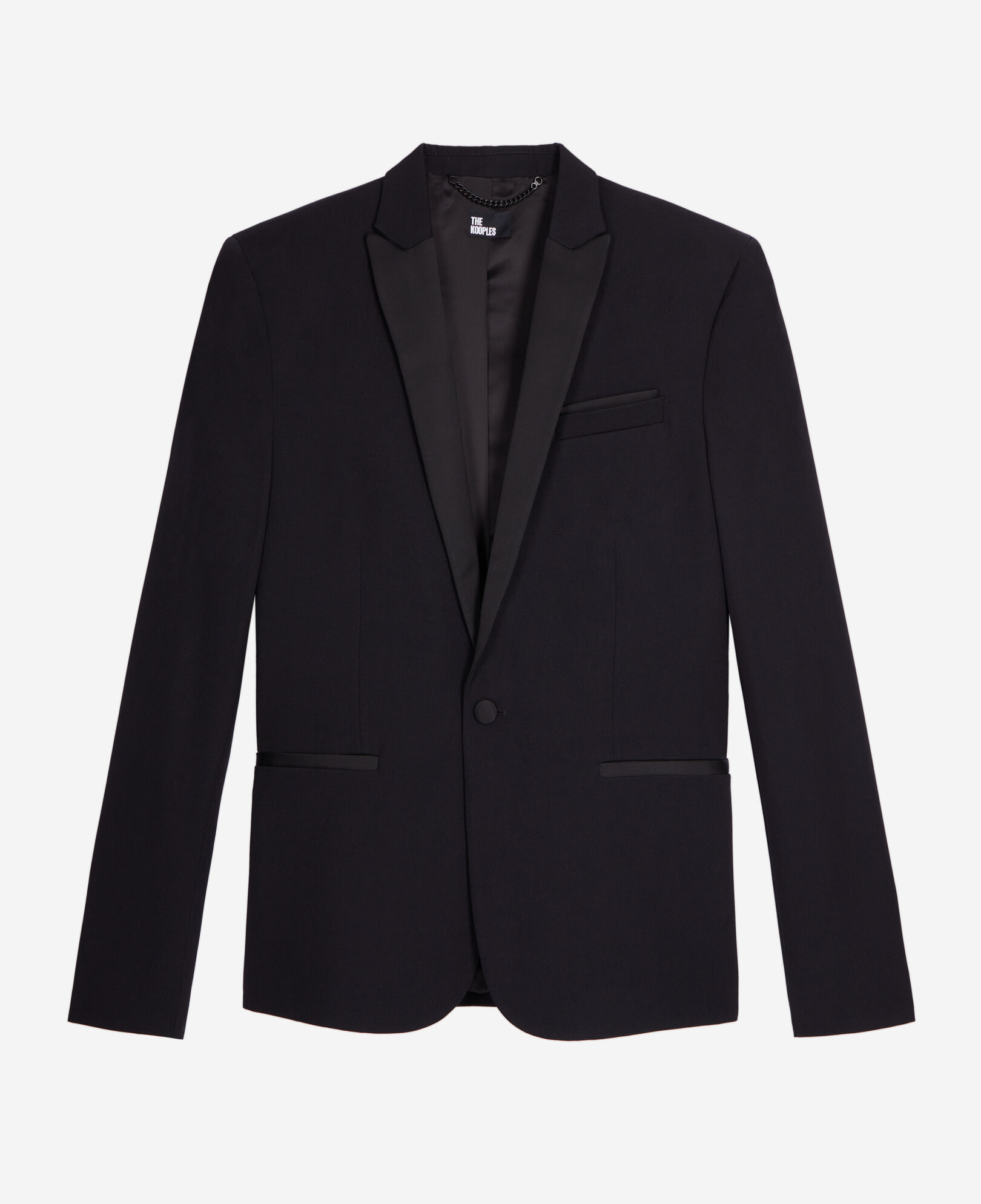 The Kooples HERREN BLACK schwarze smokingjacke