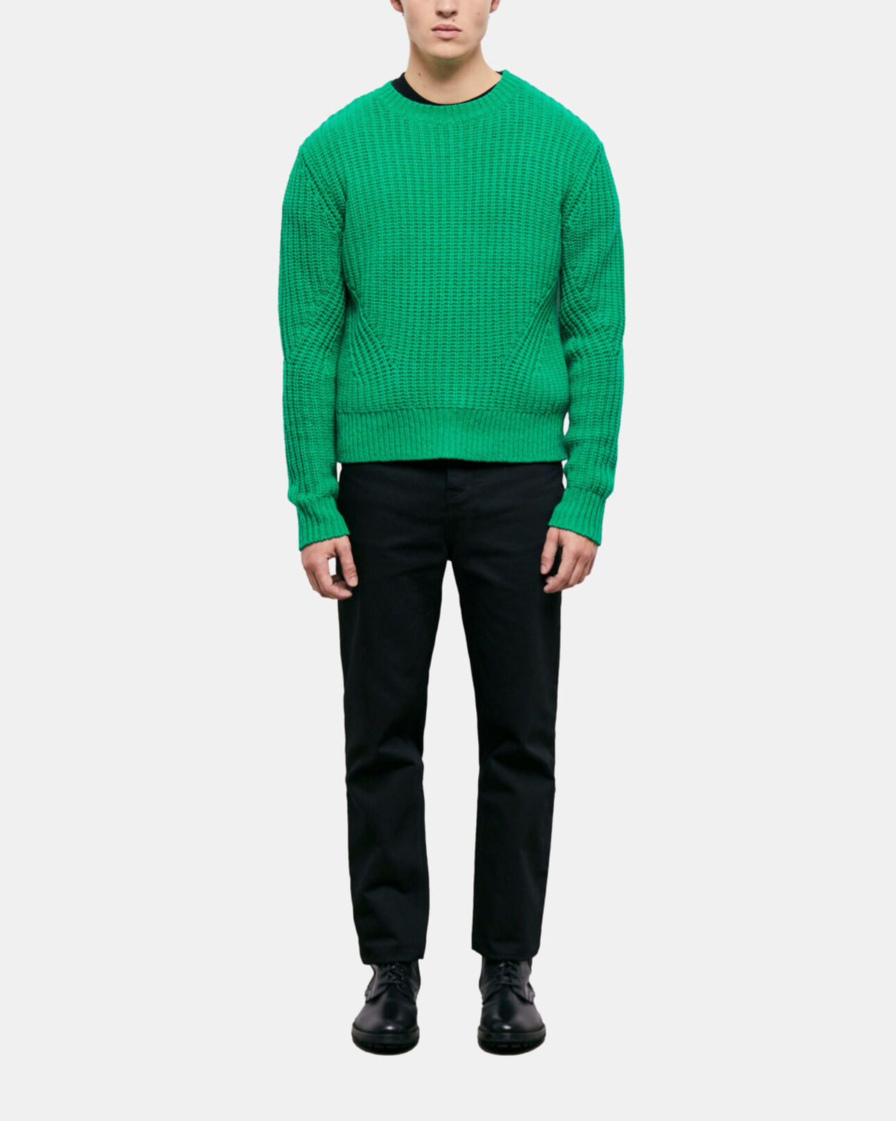 The Kooples MEN GREEN green knit sweater
