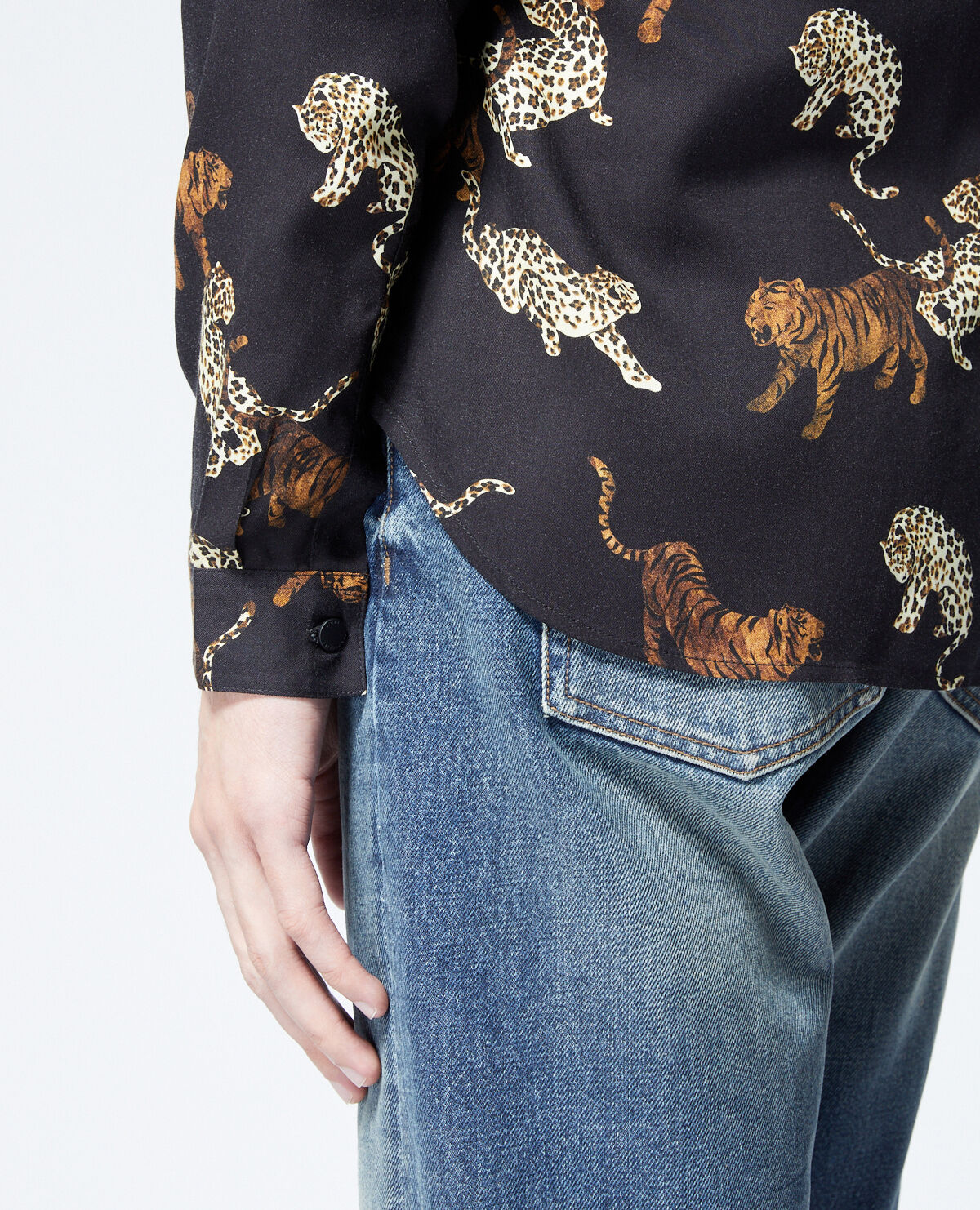 Chemise the kooples tigre hotsell