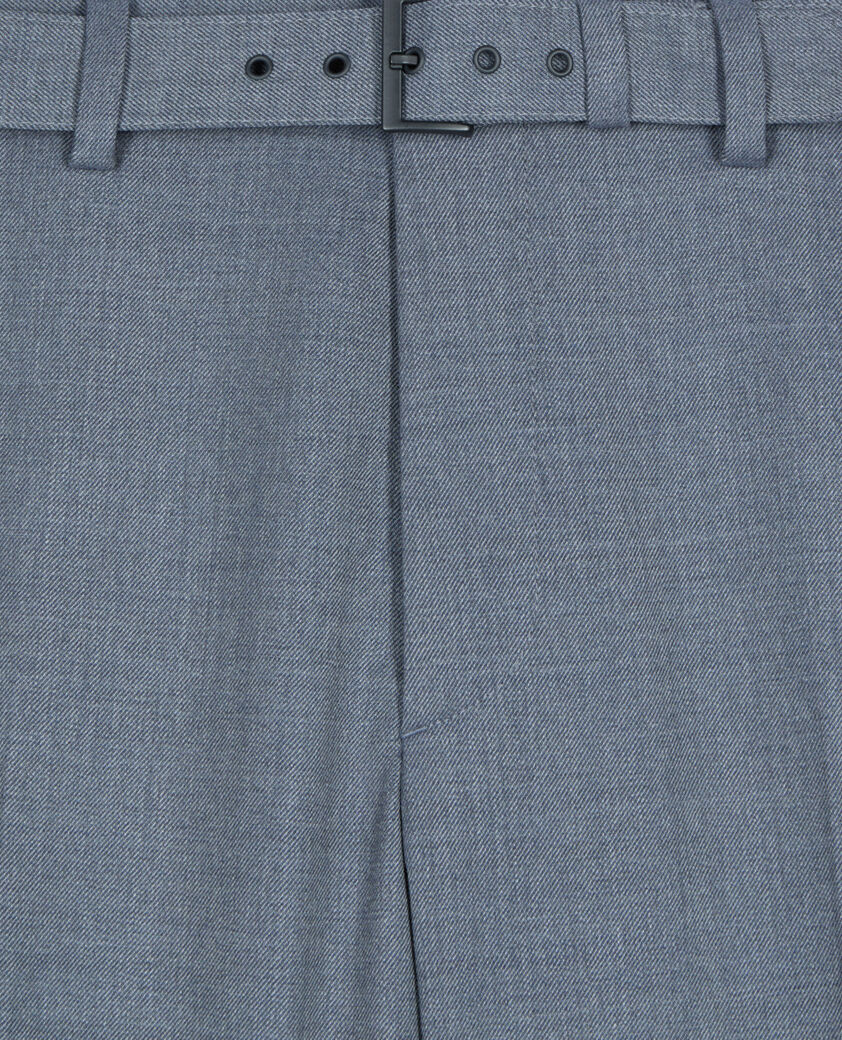 The Kooples HOMBRE BLUE pantal&oacute;n traje azul lana