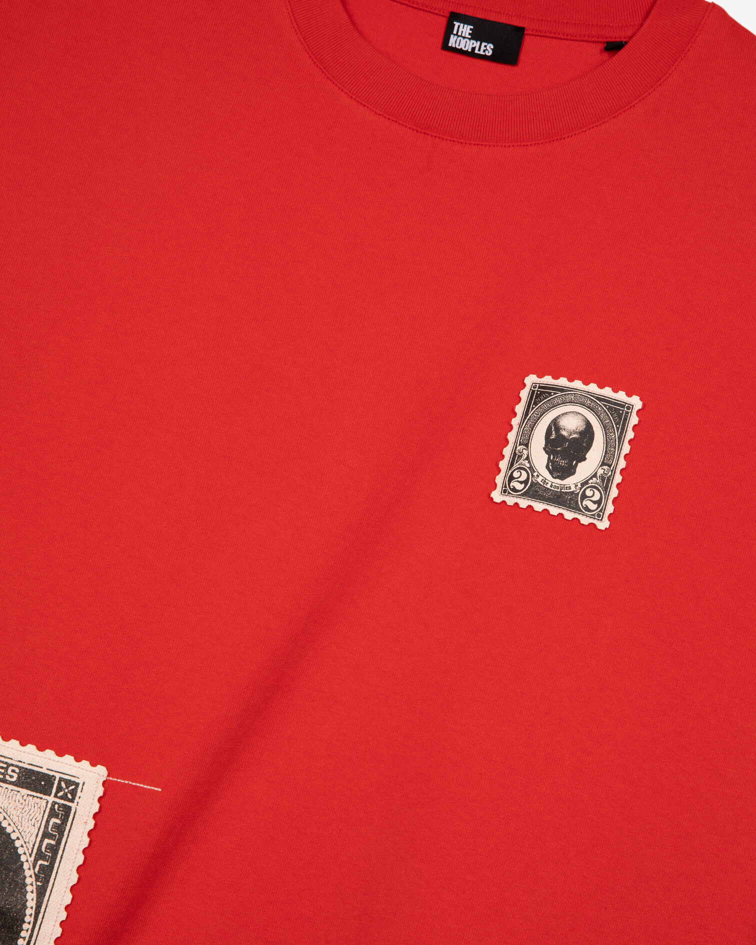 T-shirt avec patchs rouge, RED, hi-res image number null