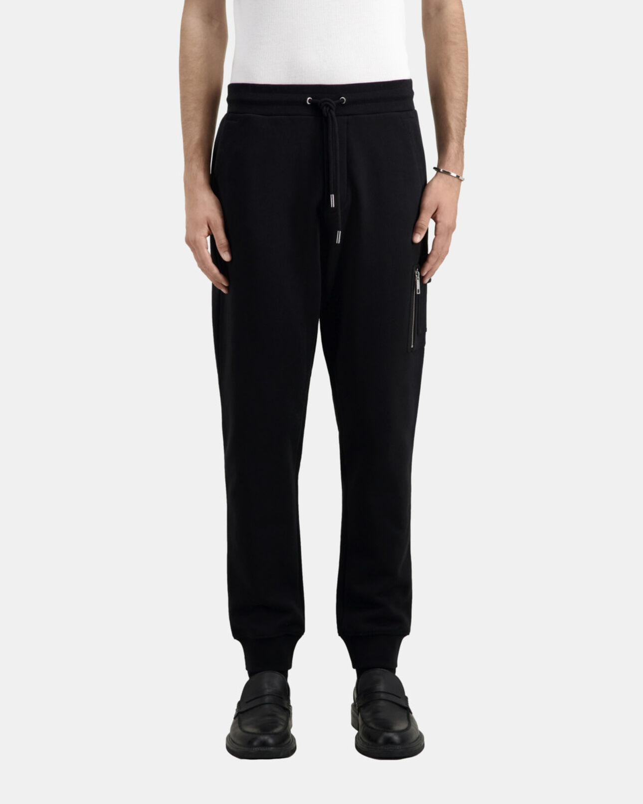 The Kooples HERREN BLACK schwarze jogginghose