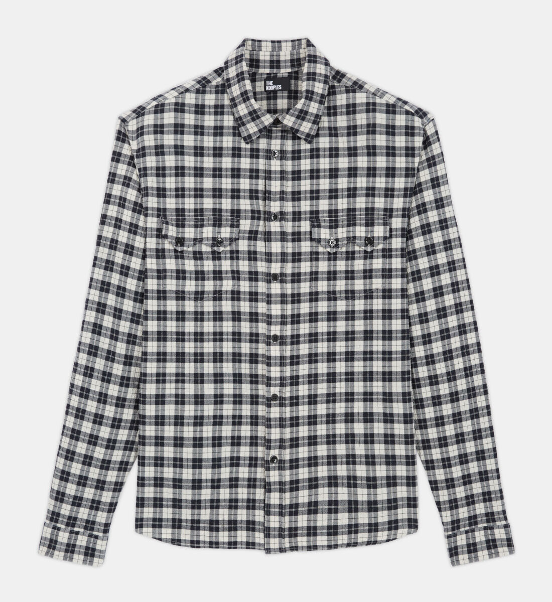 Check shirt with black jeans store