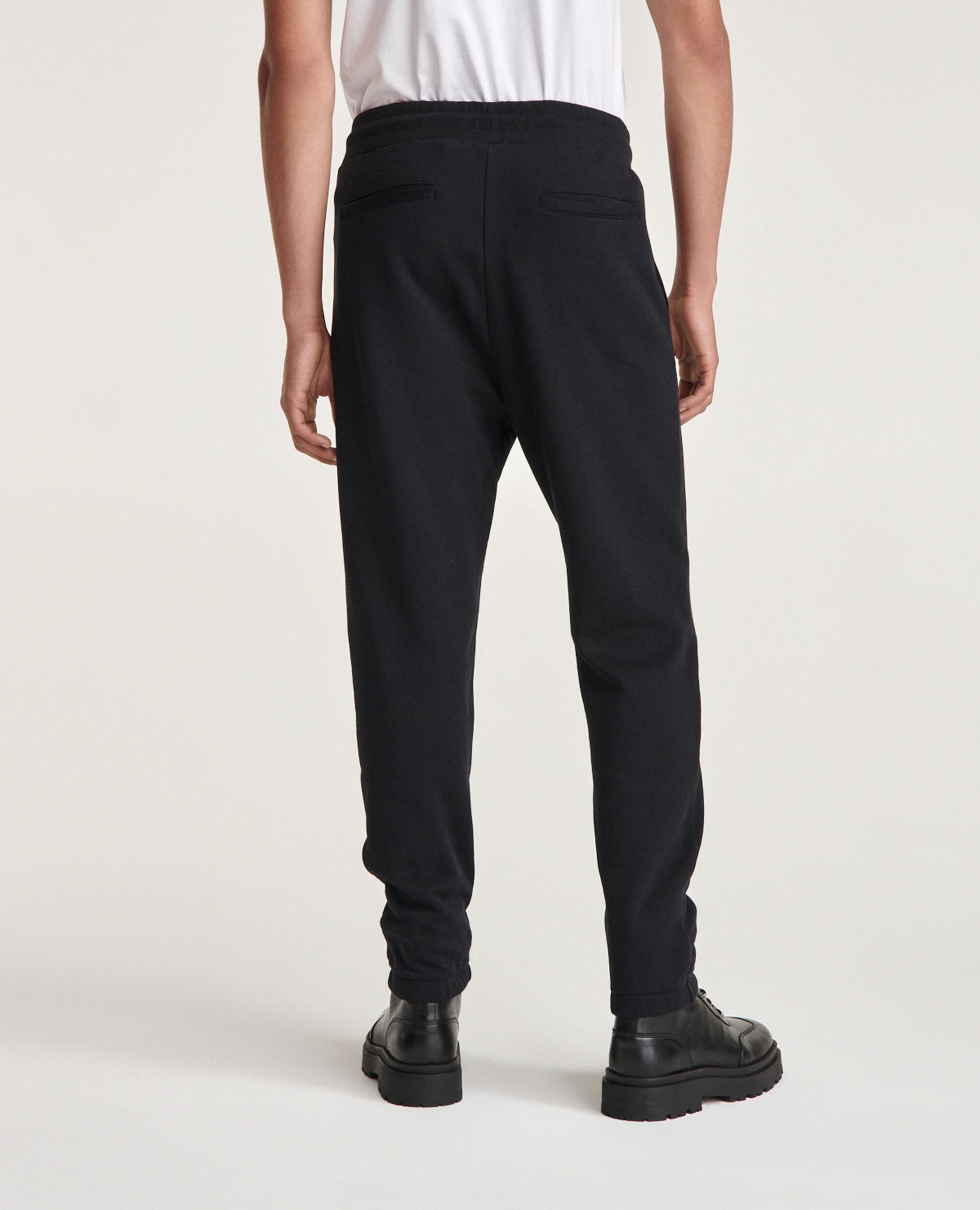 Black jogging suit with print what is, BLACK, hi-res image number null