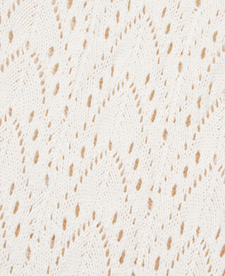 The Kooples WOMEN ECRU long ecru knit dress