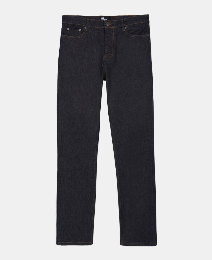 The Kooples MEN BLUE RINSE blue denim slim jeans