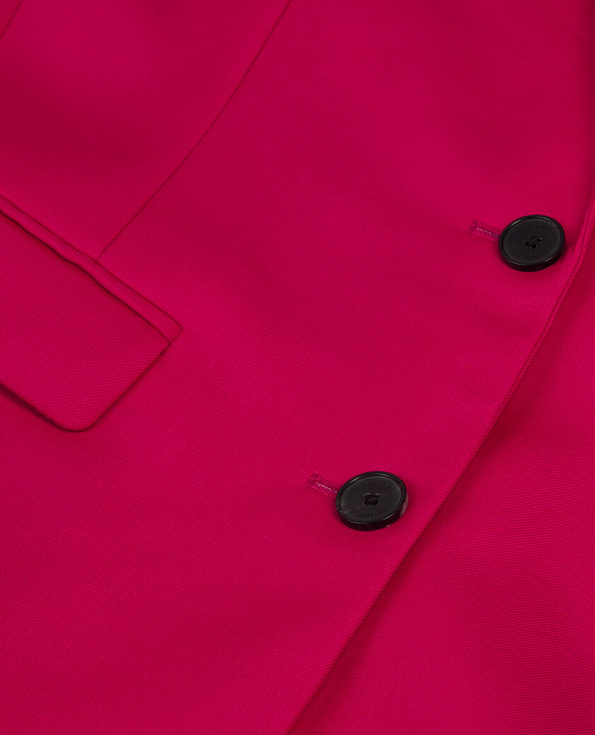 The Kooples WOMEN CHERRY red wool suit jacket