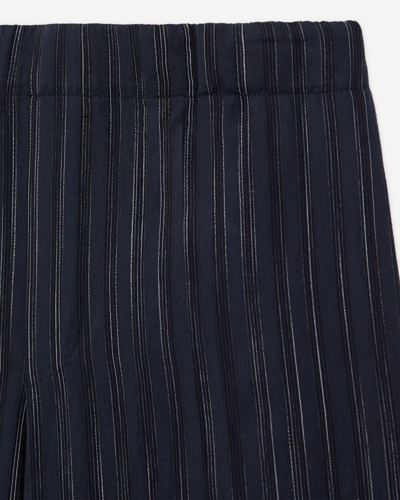 The Kooples MEN DARK NAVY-ECRU navy blue striped pants