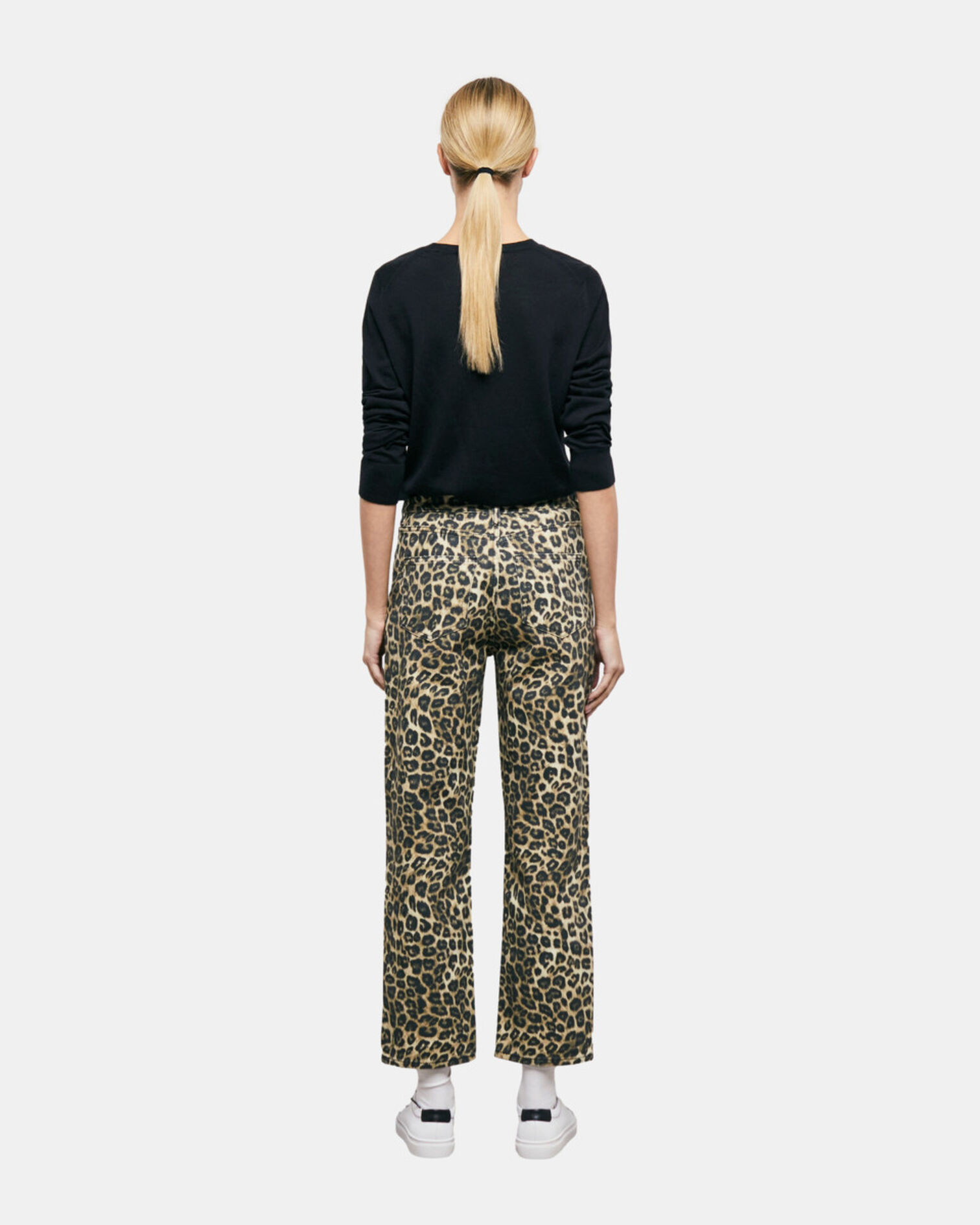 Jean droit léopard, LEOPARD, hi-res image number null