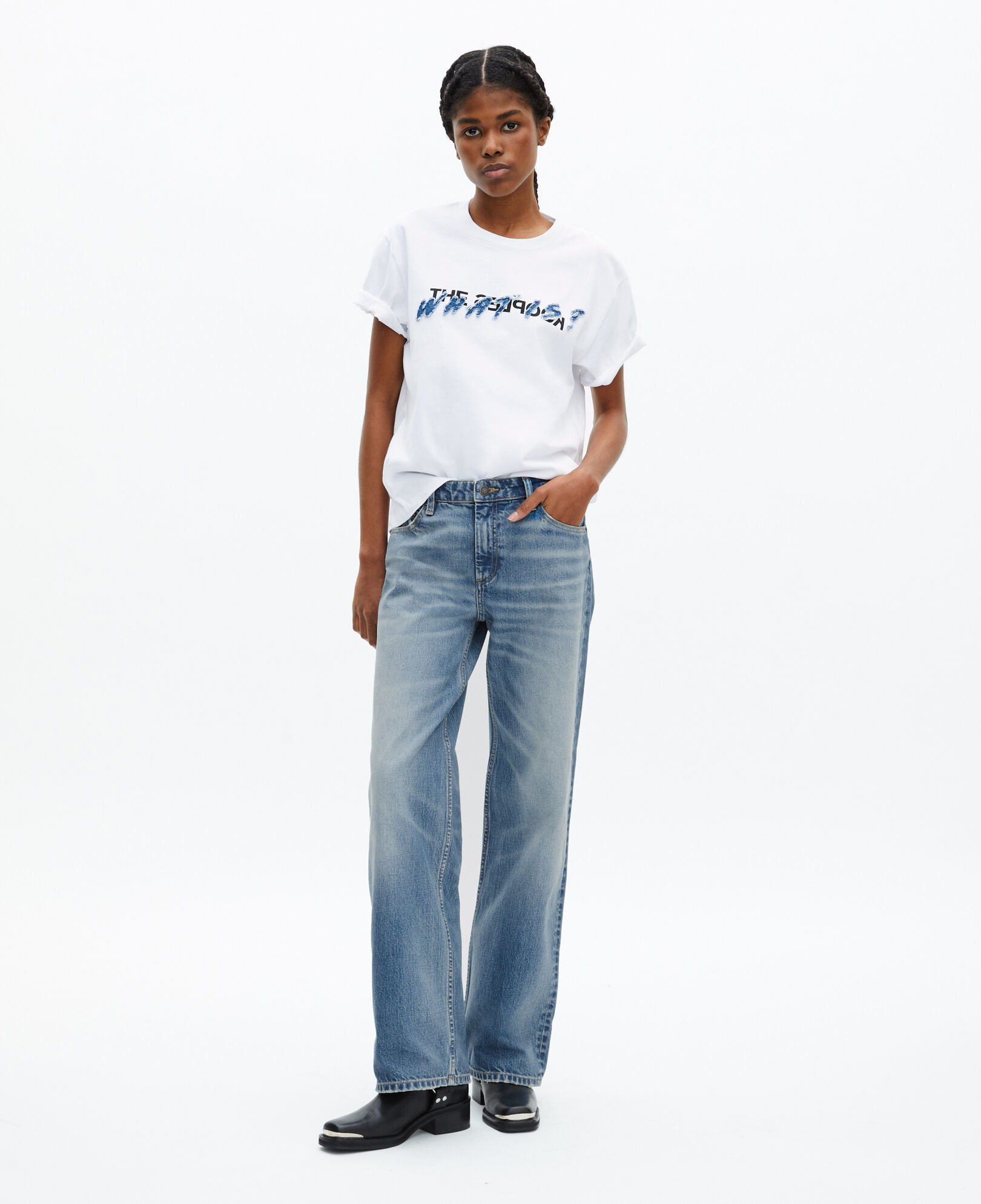 The Kooples WOMEN WHITE white what is t-shirt