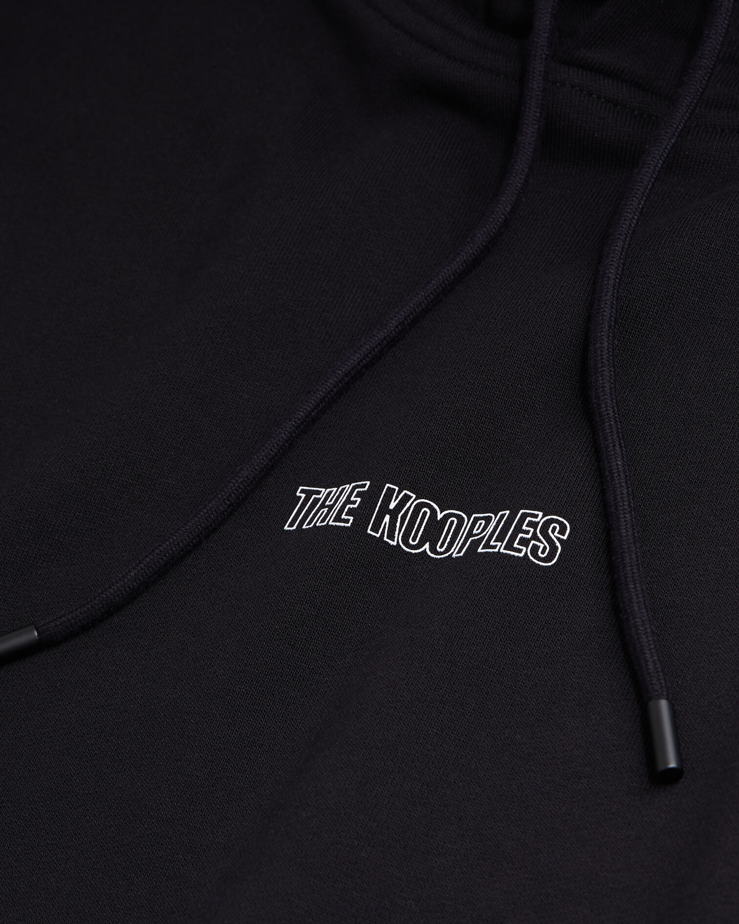 Sweatshirt à capuche noir avec logo, BLACK, hi-res image number null
