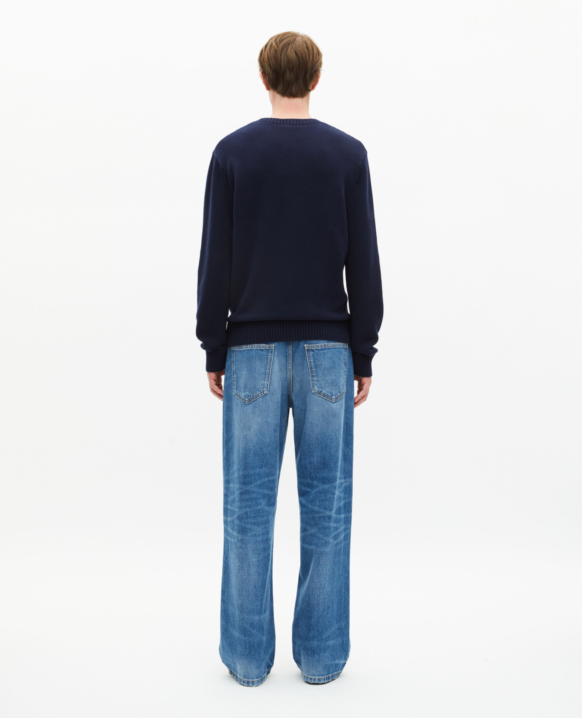 Rule Breaker navy sweater, BLUE, hi-res image number null