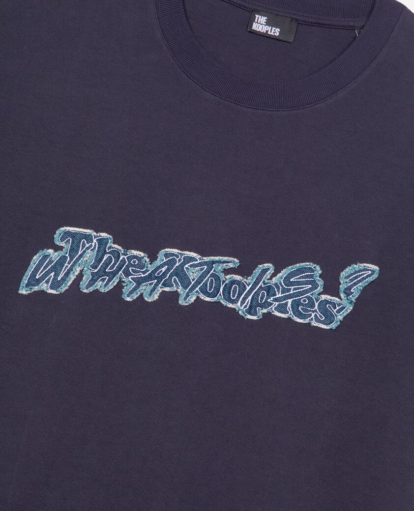 The Kooples HERREN DARK NAVY t-shirt what is denim marine