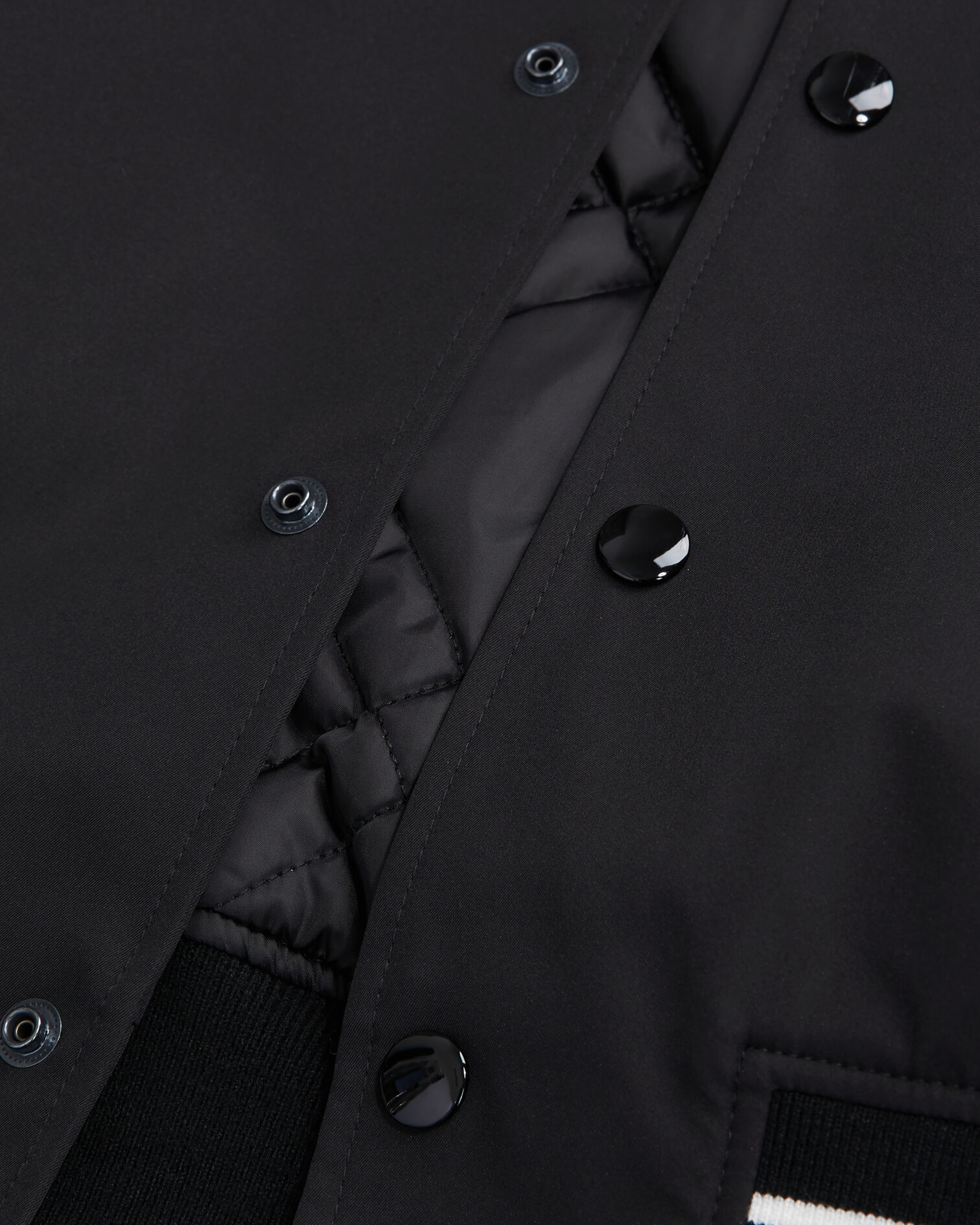 Blouson noir, BLACK, hi-res image number null