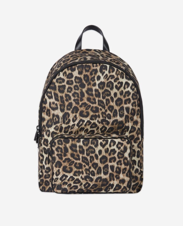 The Kooples MIXTE LEOPARD sac à dos léopard