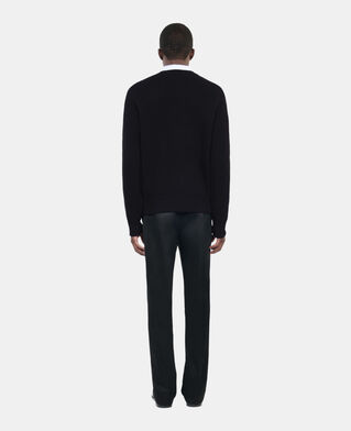 The Kooples MEN BLACK black wool sweater