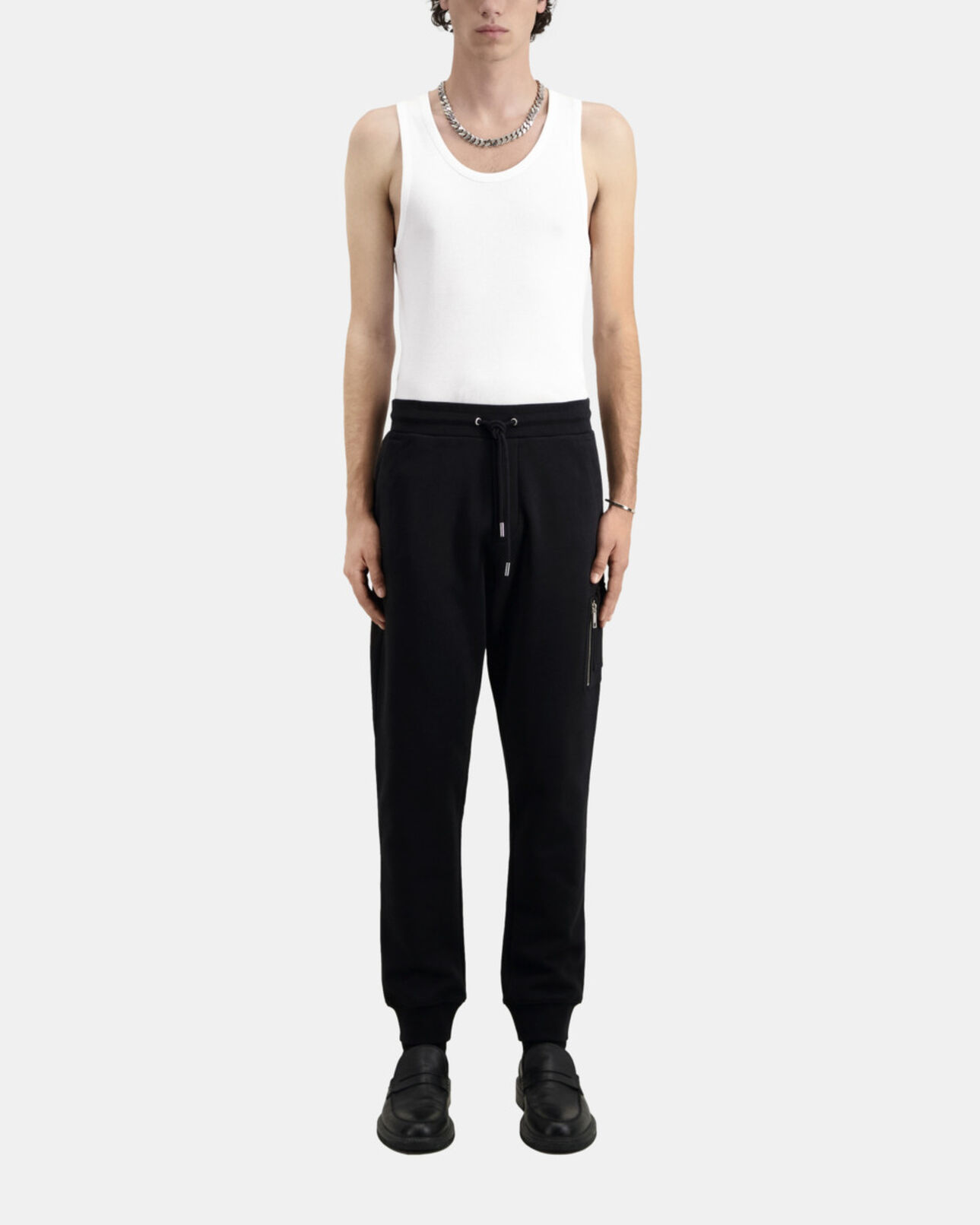 The Kooples HERREN BLACK schwarze jogginghose
