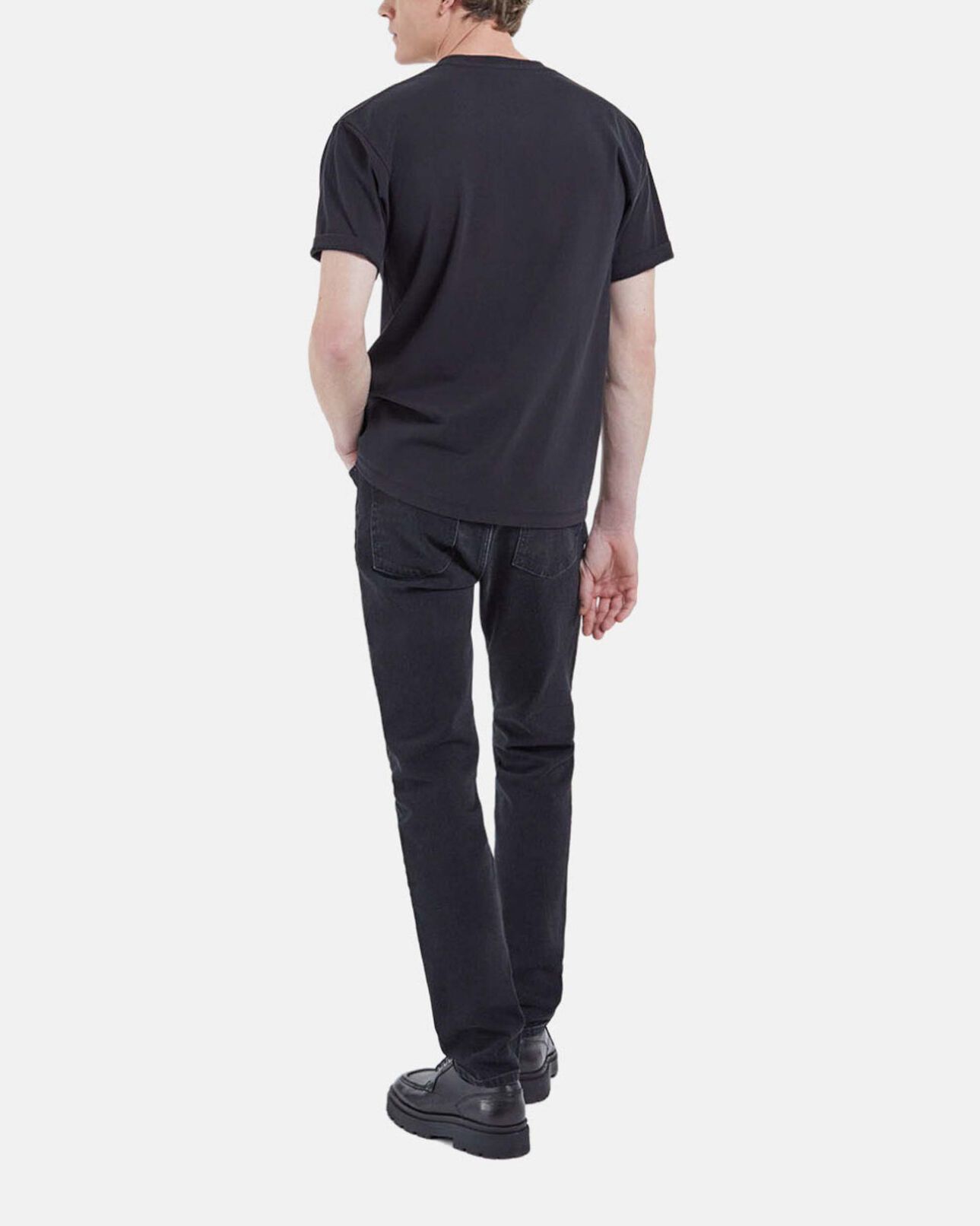 The Kooples HOMME BLACK t-shirt the kooples