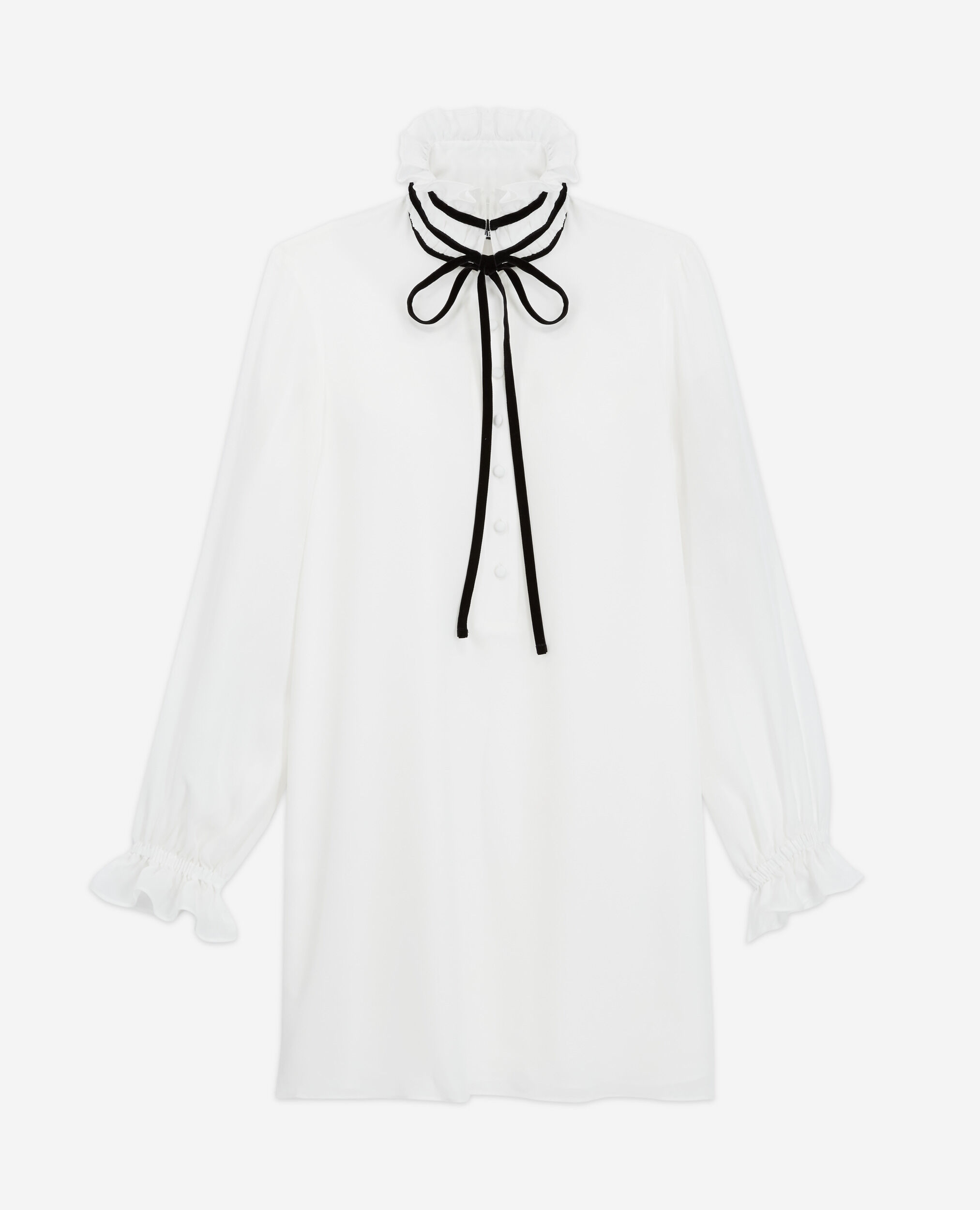 Robe en soie hotsell blanche