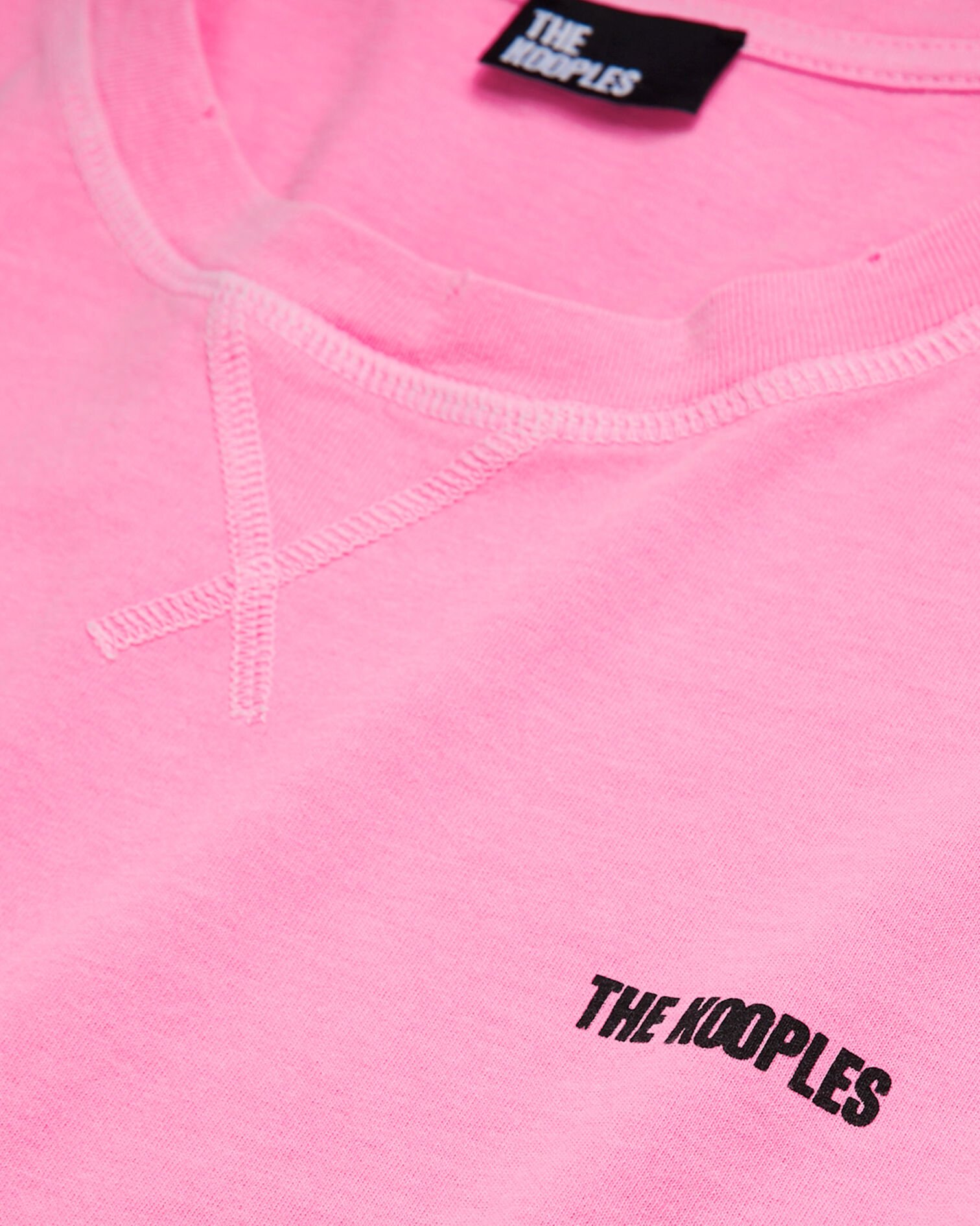 T-shirt Homme rose fluo avec logo, FLUO PINK, hi-res image number null